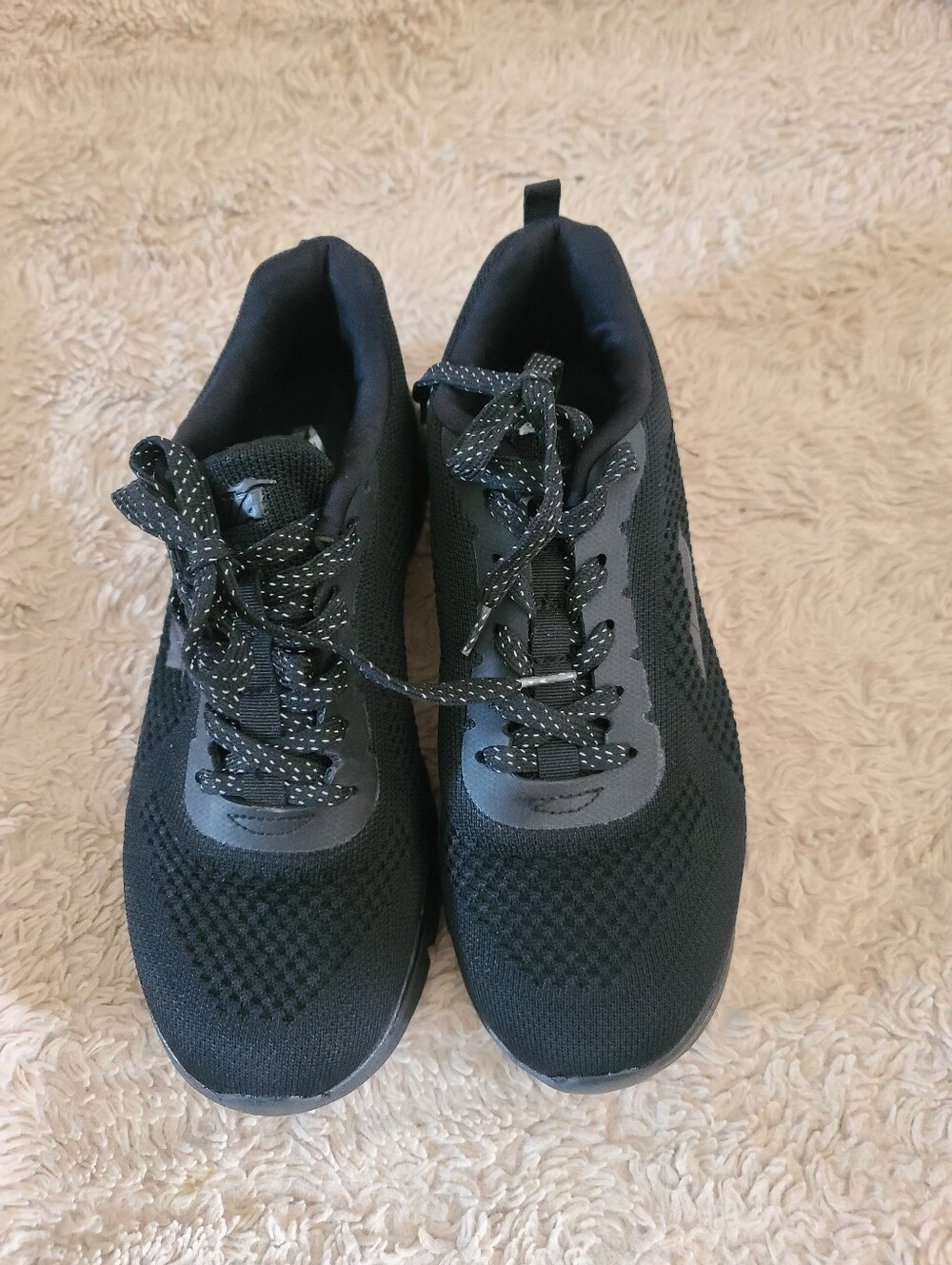 Avia Dive Black Lightweight Athletic Sneakers, Running Shoes, Size 8.5 - Picture 2 of 8
